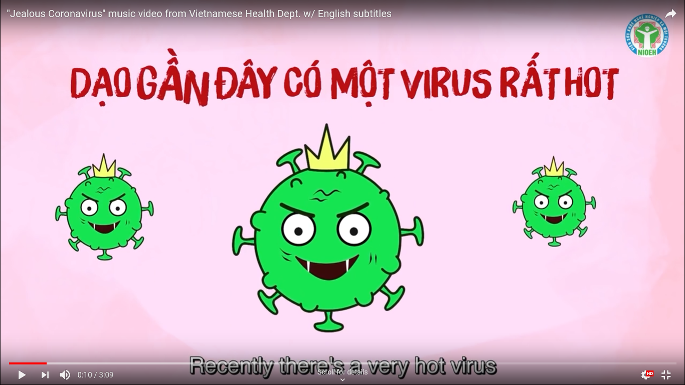 coronavirus song vietnam health department